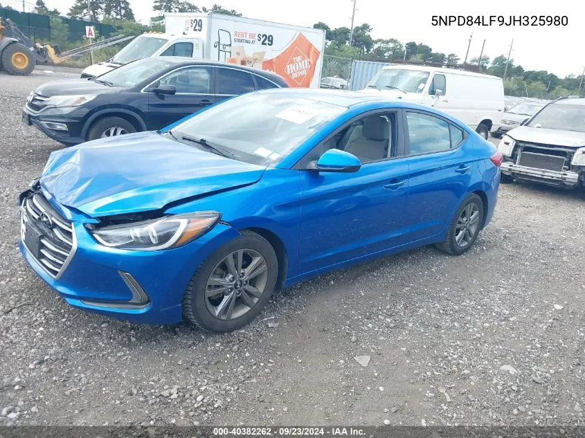 5NPD84LF9JH325980 2018 Hyundai Elantra Value Edition