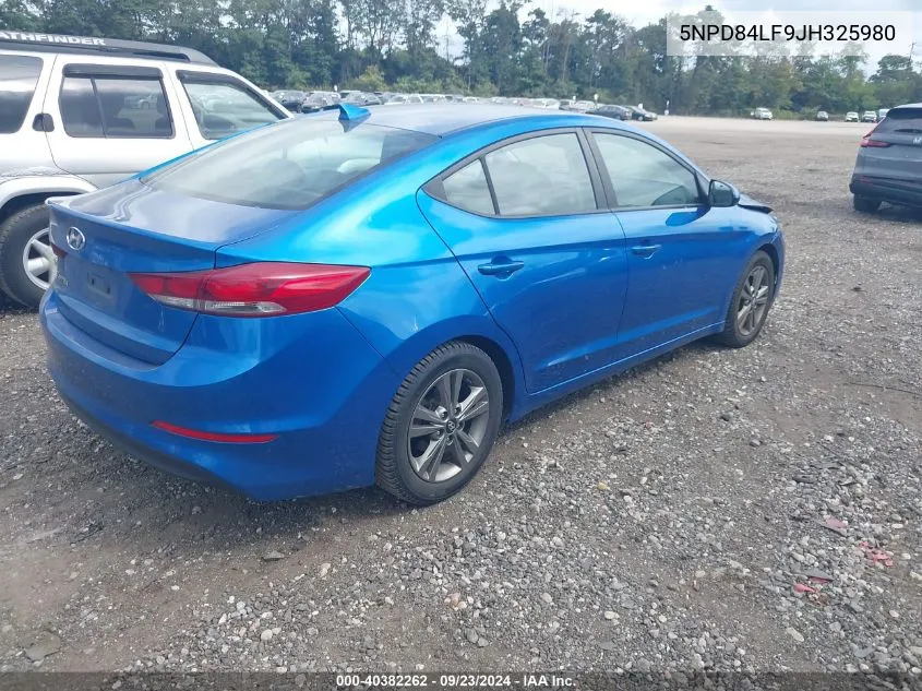 5NPD84LF9JH325980 2018 Hyundai Elantra Value Edition