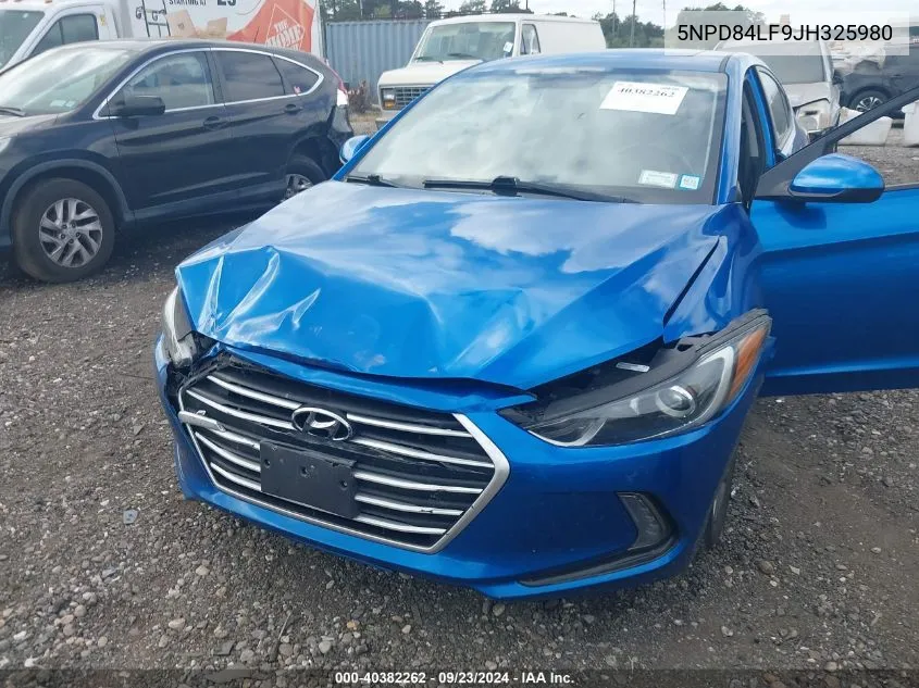 5NPD84LF9JH325980 2018 Hyundai Elantra Value Edition