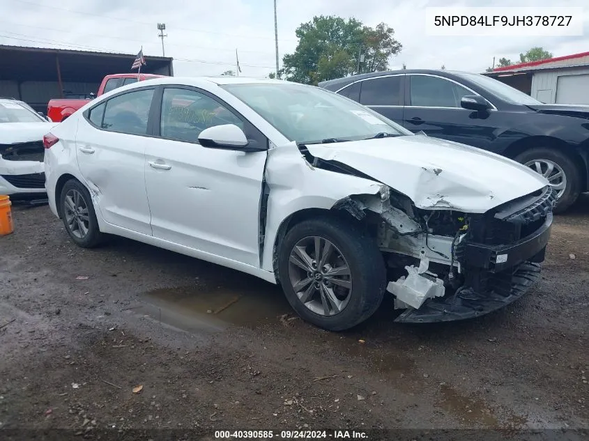 5NPD84LF9JH378727 2018 Hyundai Elantra Value Edition