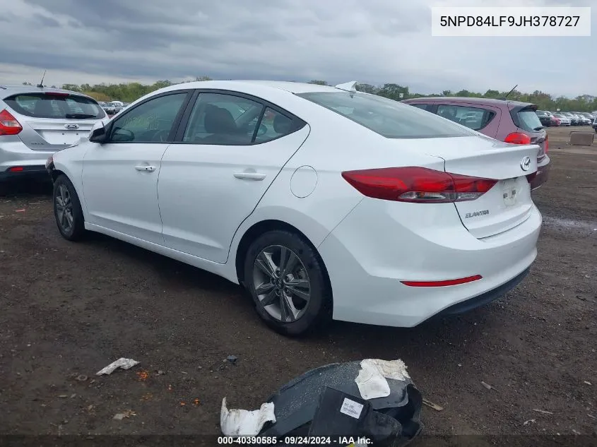 5NPD84LF9JH378727 2018 Hyundai Elantra Value Edition