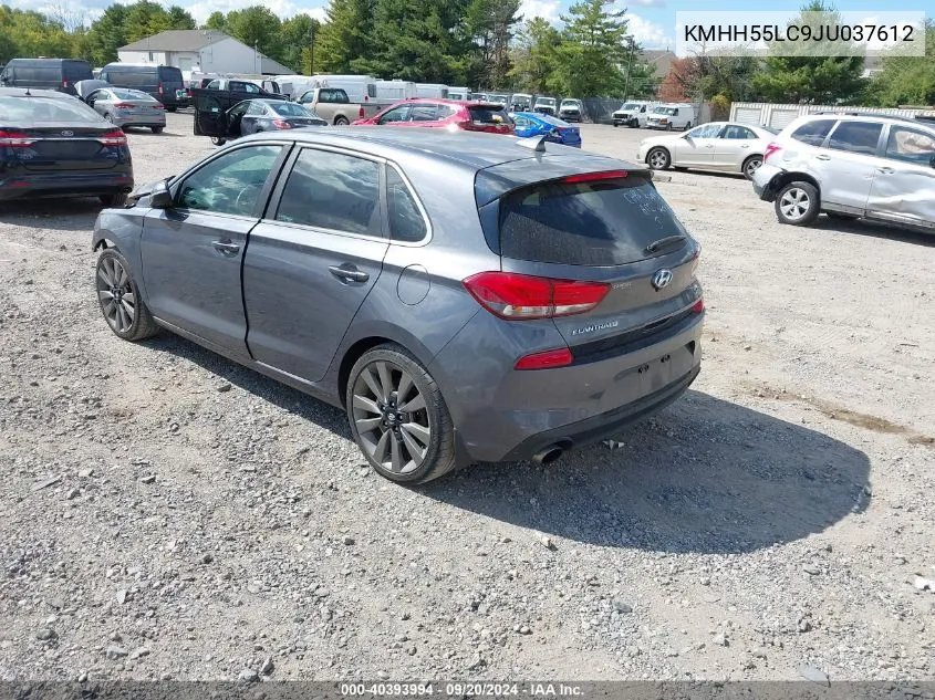 KMHH55LC9JU037612 2018 Hyundai Elantra Gt Sport