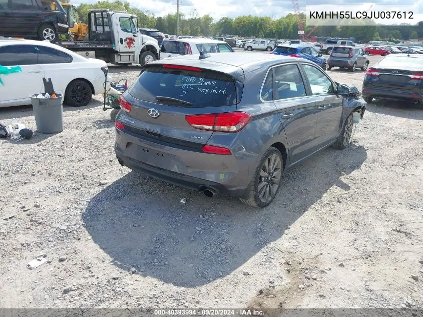 KMHH55LC9JU037612 2018 Hyundai Elantra Gt Sport