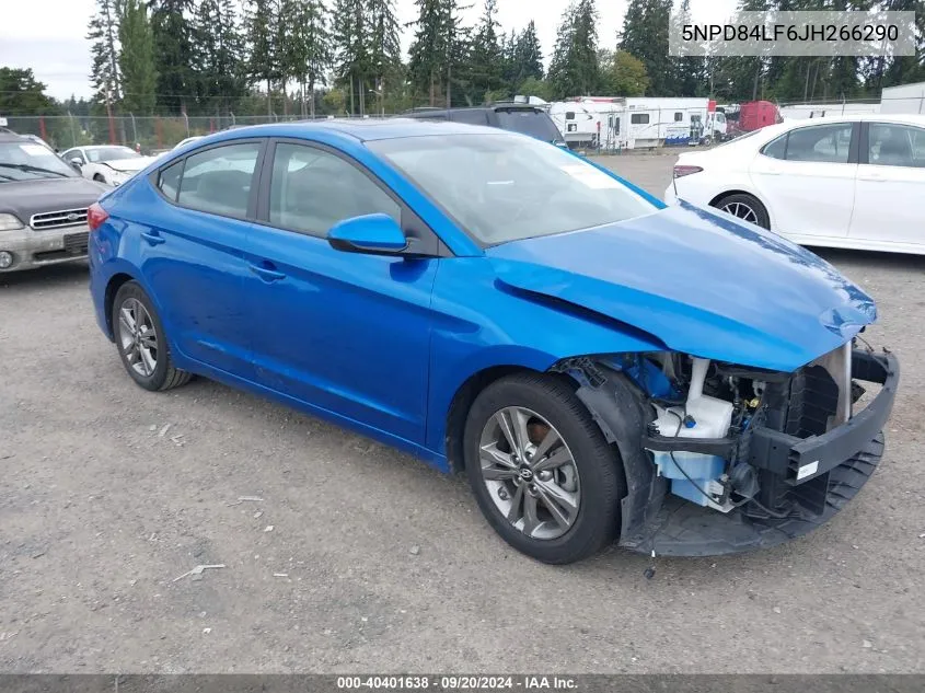 5NPD84LF6JH266290 2018 Hyundai Elantra Value Edition