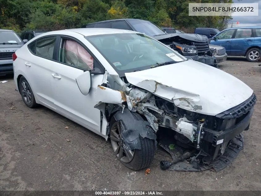 2018 Hyundai Elantra Sel VIN: 5NPD84LF8JH266372 Lot: 40403897