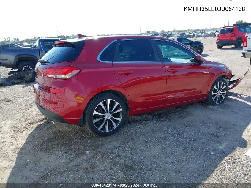 KMHH35LE0JU064138 2018 Hyundai Elantra Gt