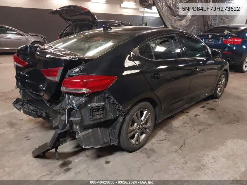 5NPD84LF7JH273622 2018 Hyundai Elantra Sel