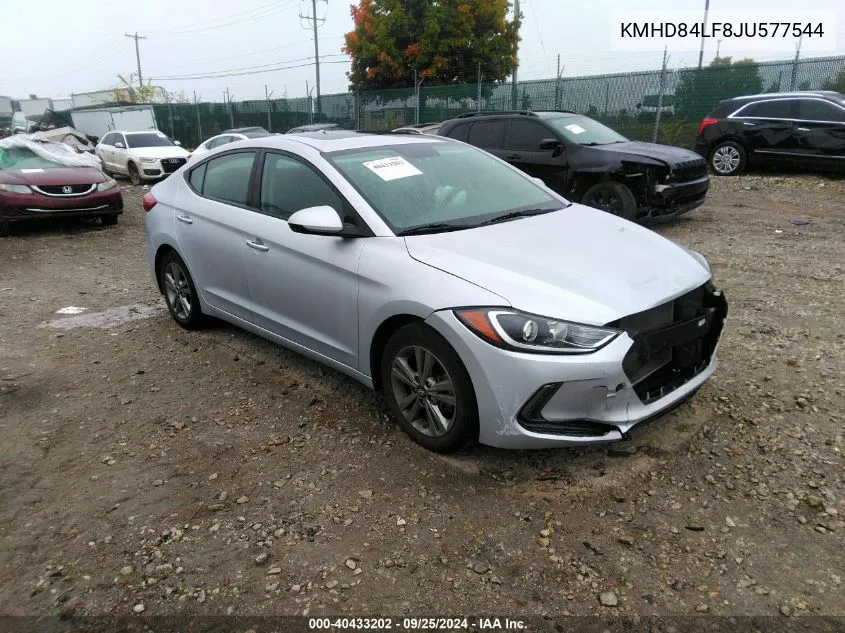 KMHD84LF8JU577544 2018 Hyundai Elantra Value Edition