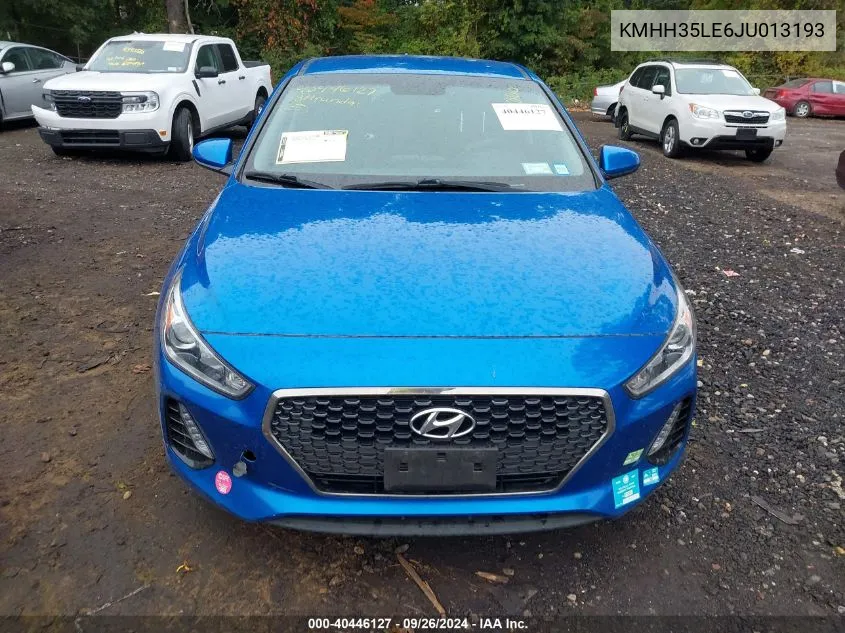 KMHH35LE6JU013193 2018 Hyundai Elantra Gt