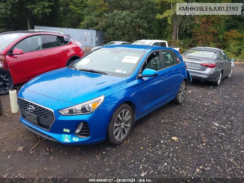 KMHH35LE6JU013193 2018 Hyundai Elantra Gt