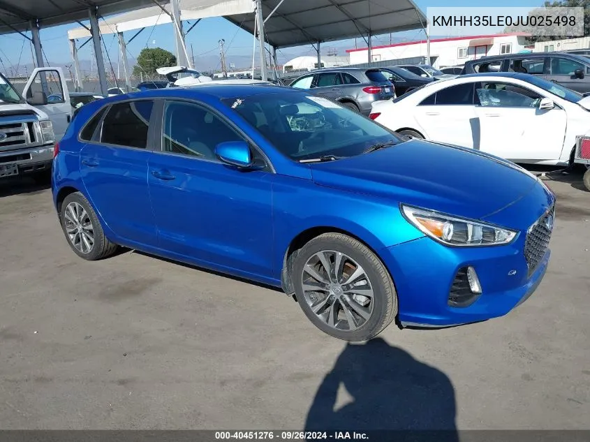 KMHH35LE0JU025498 2018 Hyundai Elantra Gt