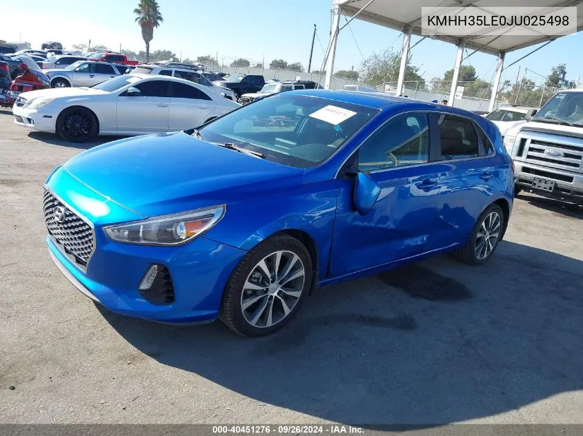 KMHH35LE0JU025498 2018 Hyundai Elantra Gt