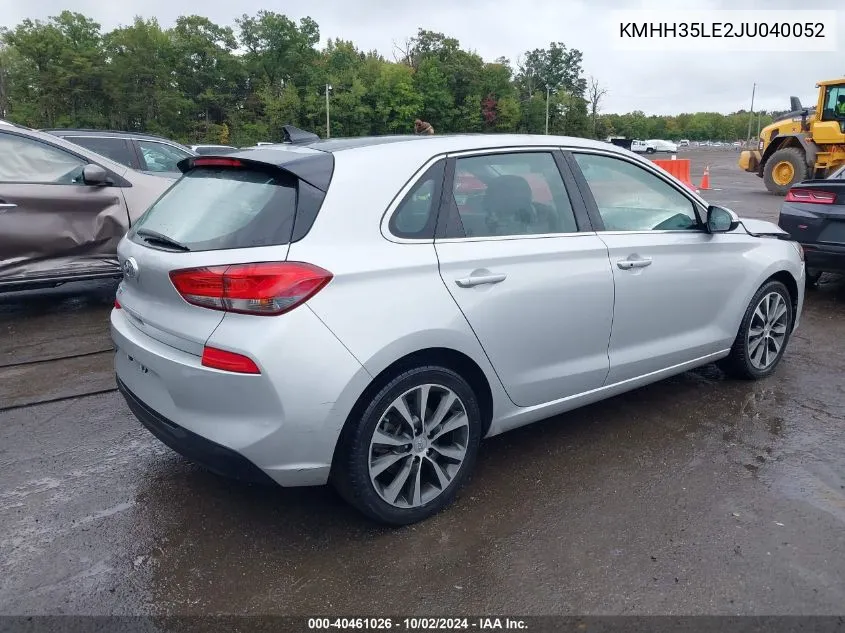 KMHH35LE2JU040052 2018 Hyundai Elantra Gt