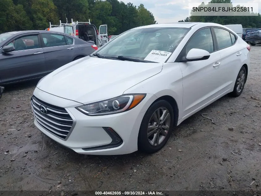 2018 Hyundai Elantra Value Edition VIN: 5NPD84LF8JH325811 Lot: 40462605