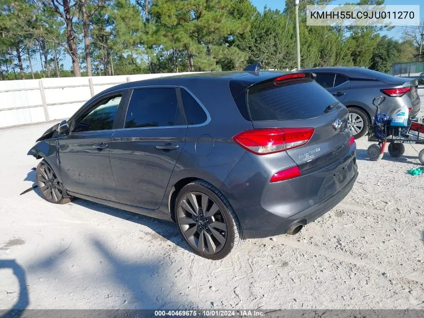 KMHH55LC9JU011270 2018 Hyundai Elantra Gt Sport