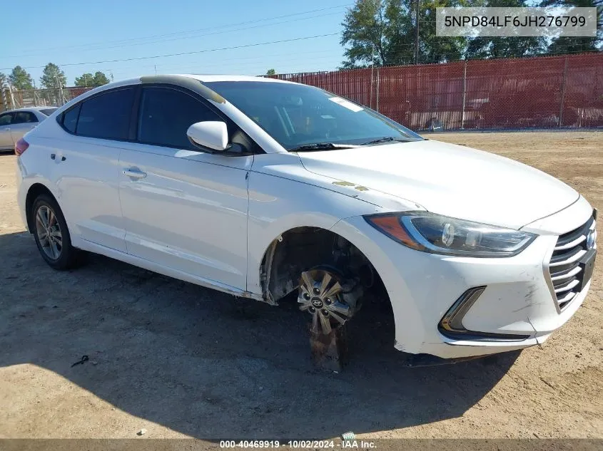 2018 Hyundai Elantra Value Edition VIN: 5NPD84LF6JH276799 Lot: 40469919