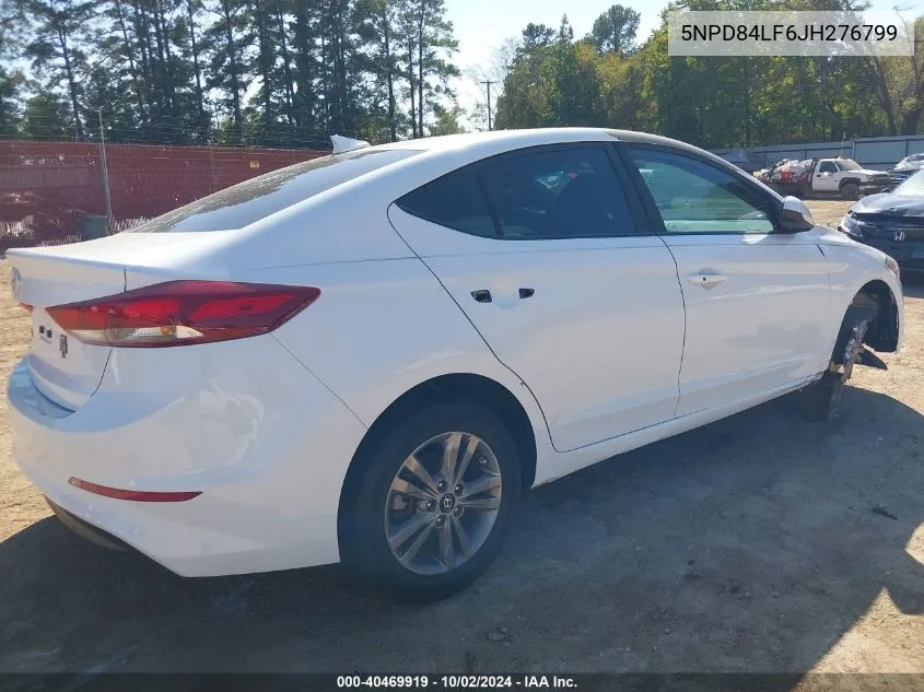 2018 Hyundai Elantra Value Edition VIN: 5NPD84LF6JH276799 Lot: 40469919