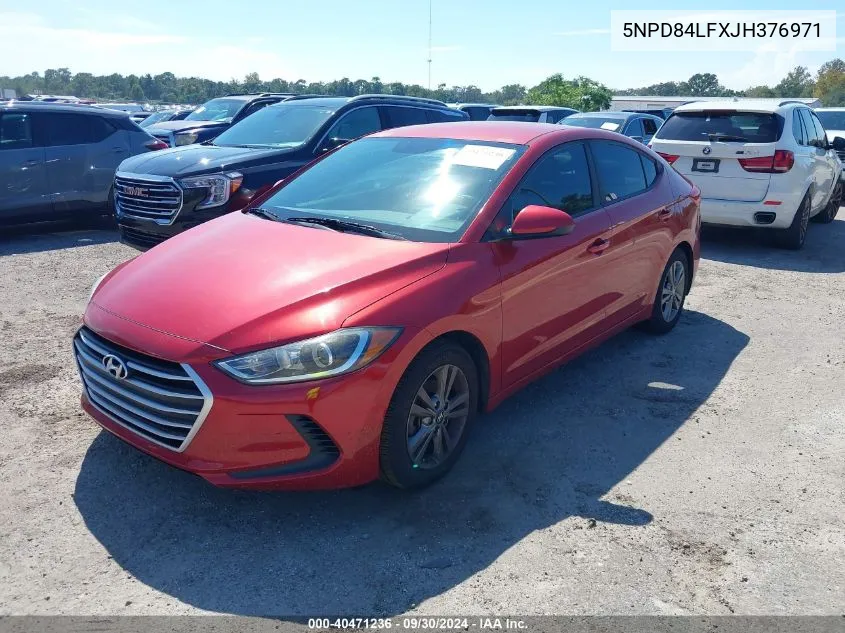 5NPD84LFXJH376971 2018 Hyundai Elantra Sel