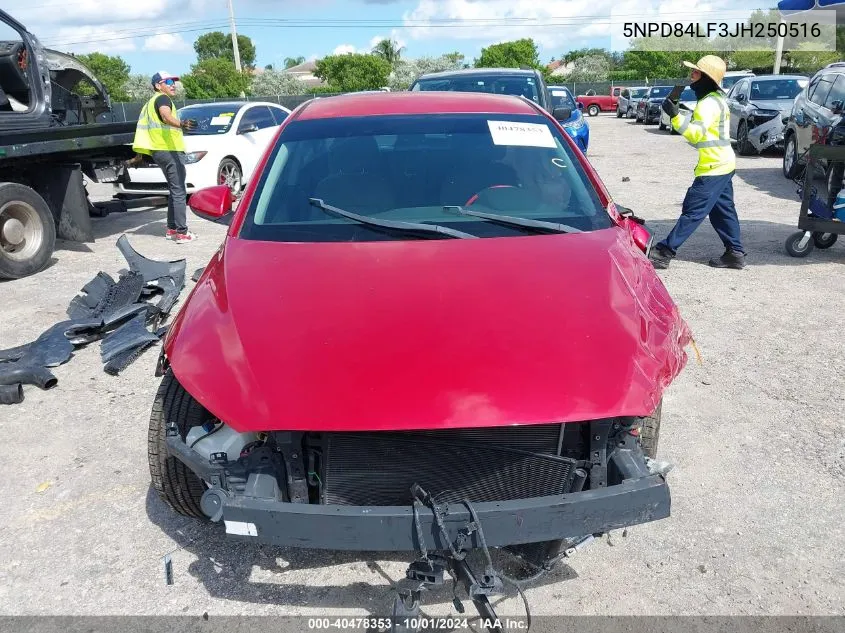 5NPD84LF3JH250516 2018 Hyundai Elantra Sel