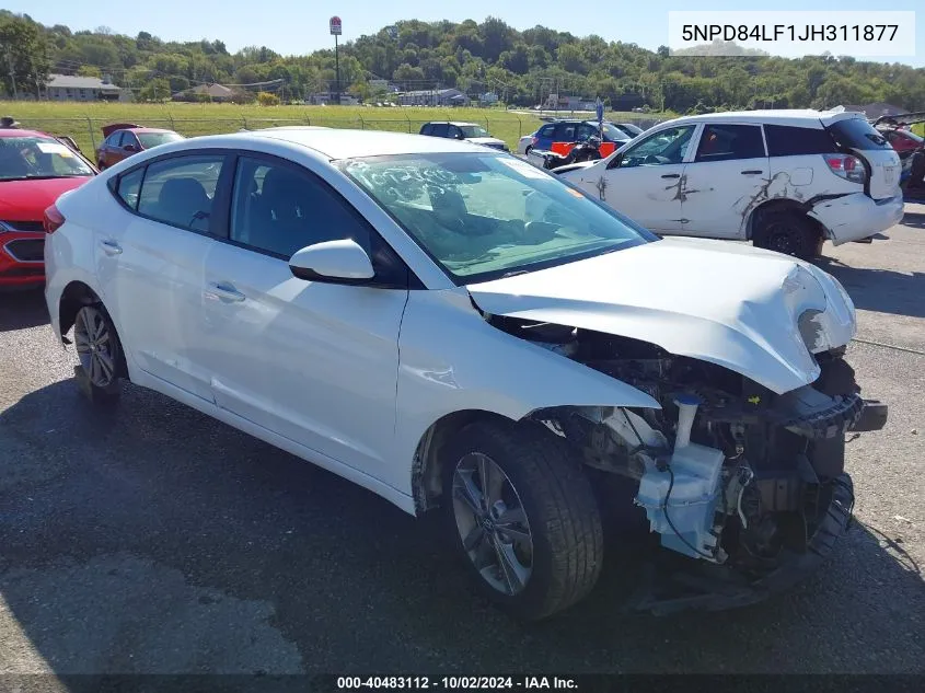 5NPD84LF1JH311877 2018 Hyundai Elantra Sel