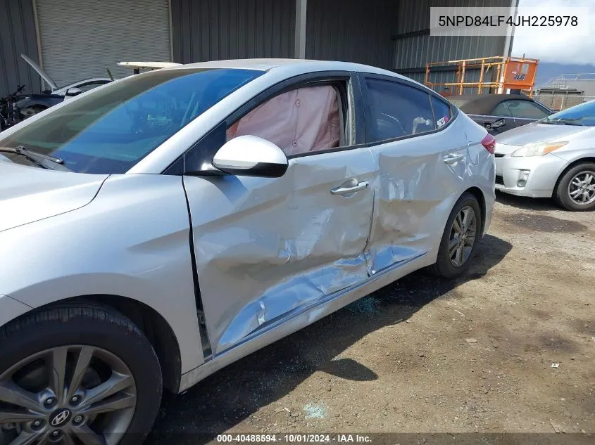 5NPD84LF4JH225978 2018 Hyundai Elantra Sel