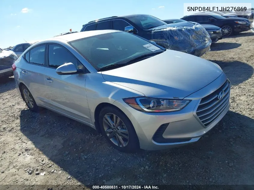 5NPD84LF1JH276869 2018 Hyundai Elantra Sel