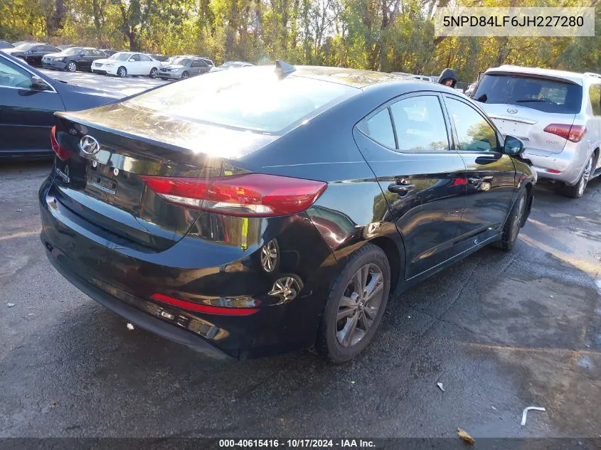 5NPD84LF6JH227280 2018 Hyundai Elantra Sel