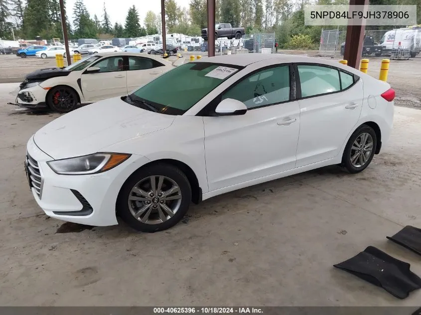 5NPD84LF9JH378906 2018 Hyundai Elantra Sel