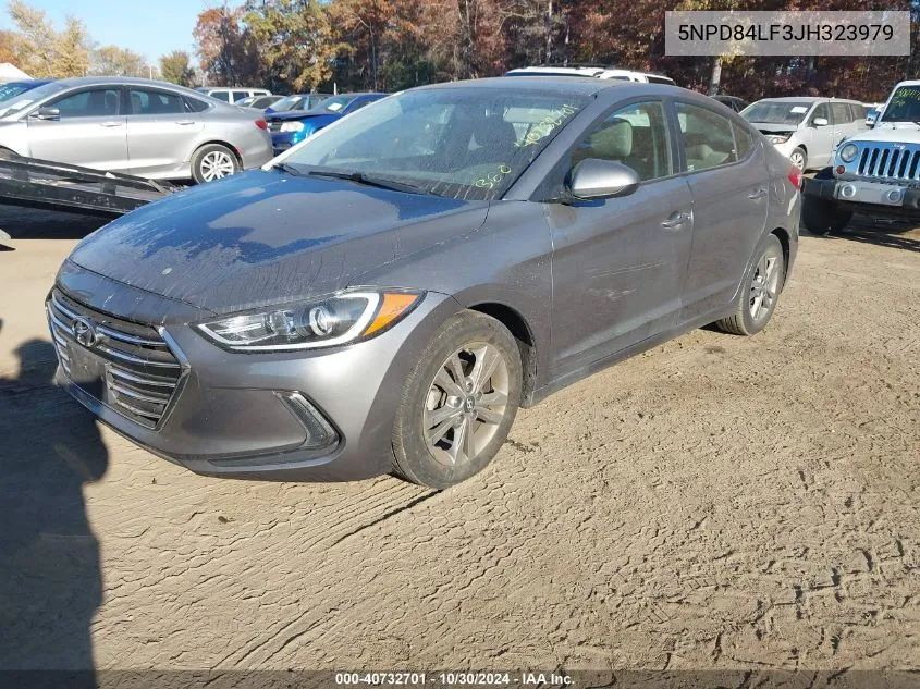 5NPD84LF3JH323979 2018 Hyundai Elantra Value Edition