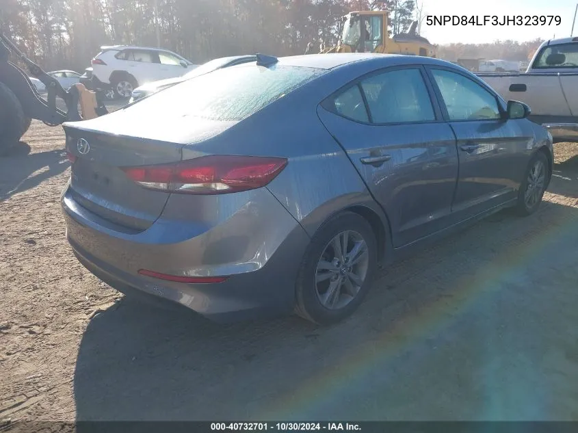 5NPD84LF3JH323979 2018 Hyundai Elantra Value Edition