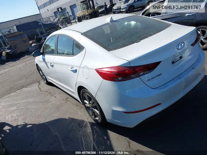 5NPD84LF2JH291767 2018 Hyundai Elantra Value Edition