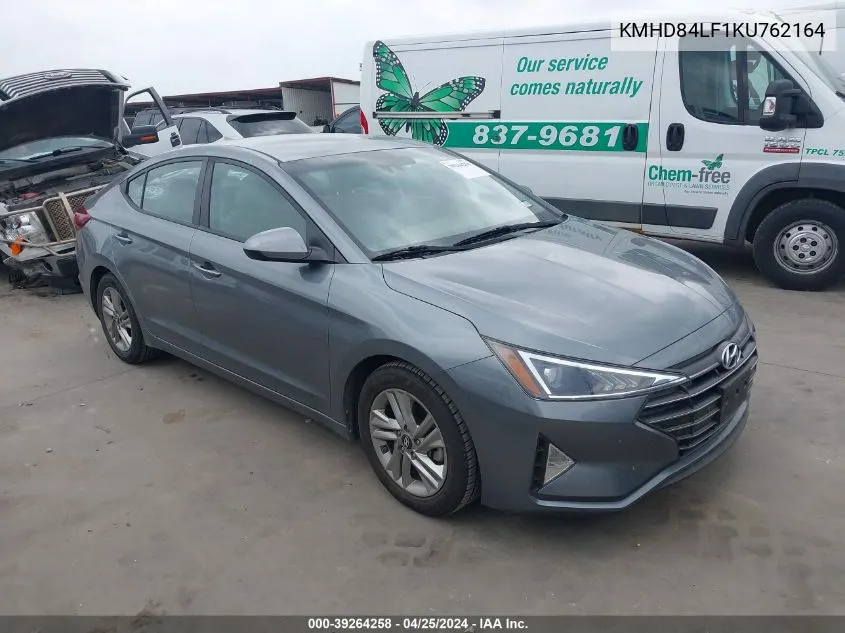 KMHD84LF1KU762164 2019 Hyundai Elantra Sel