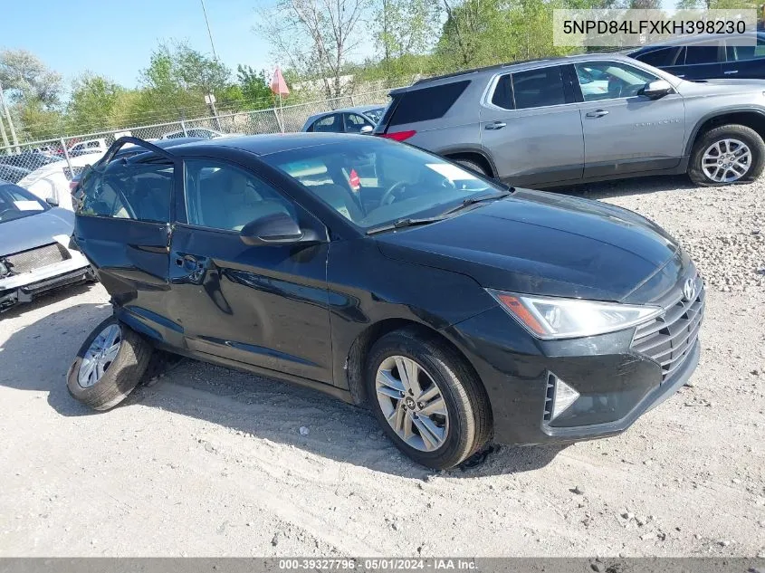 5NPD84LFXKH398230 2019 Hyundai Elantra Sel