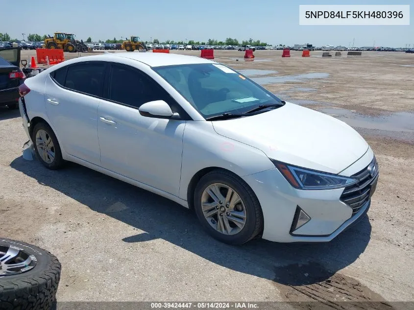 5NPD84LF5KH480396 2019 Hyundai Elantra Sel