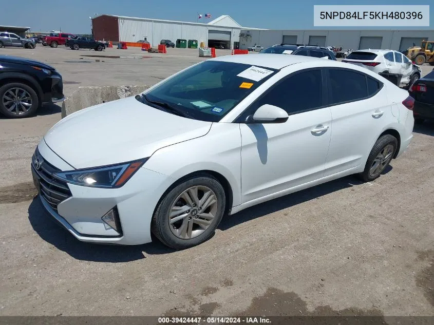 5NPD84LF5KH480396 2019 Hyundai Elantra Sel