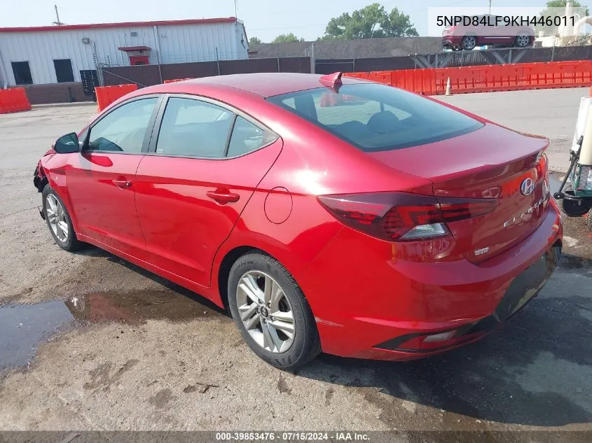 5NPD84LF9KH446011 2019 Hyundai Elantra Sel