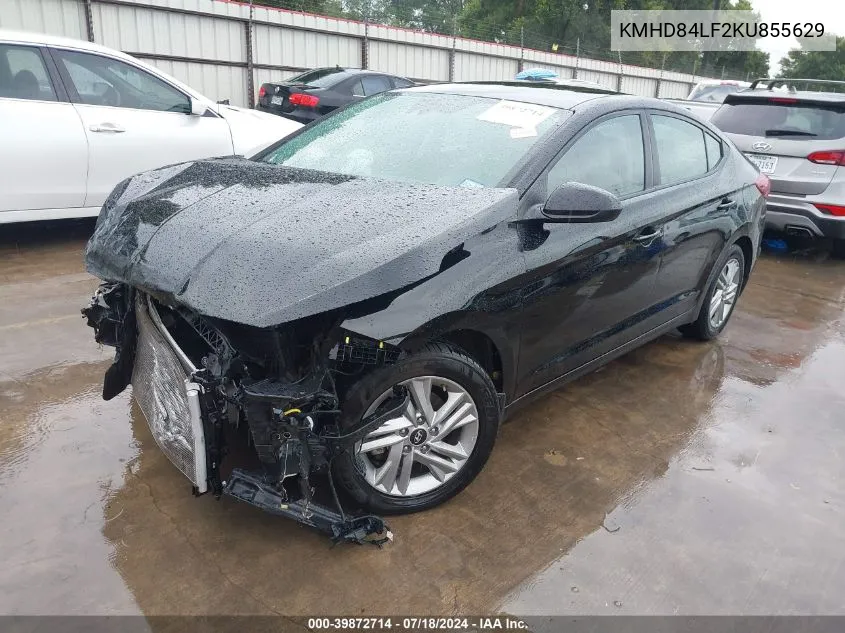 KMHD84LF2KU855629 2019 Hyundai Elantra Sel