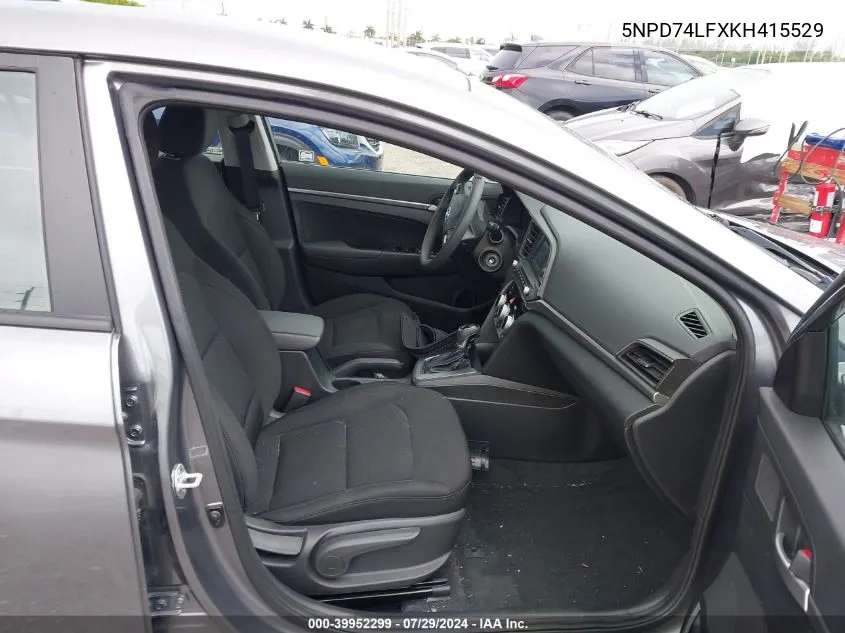 5NPD74LFXKH415529 2019 Hyundai Elantra Se