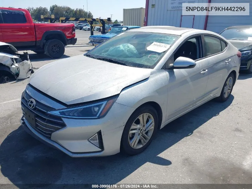 2019 Hyundai Elantra Value Edition VIN: 5NPD84LF9KH442296 Lot: 39956176