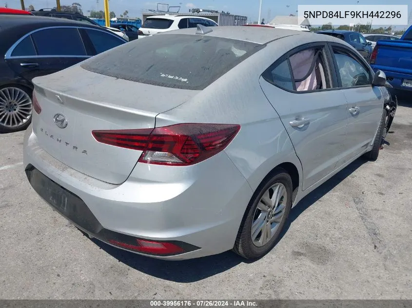 5NPD84LF9KH442296 2019 Hyundai Elantra Value Edition