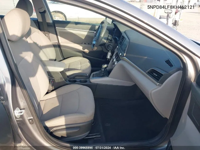 5NPD84LF8KH462121 2019 Hyundai Elantra Sel