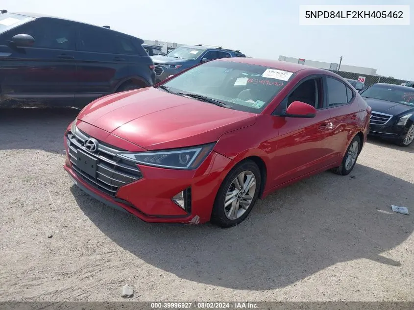 5NPD84LF2KH405462 2019 Hyundai Elantra Sel