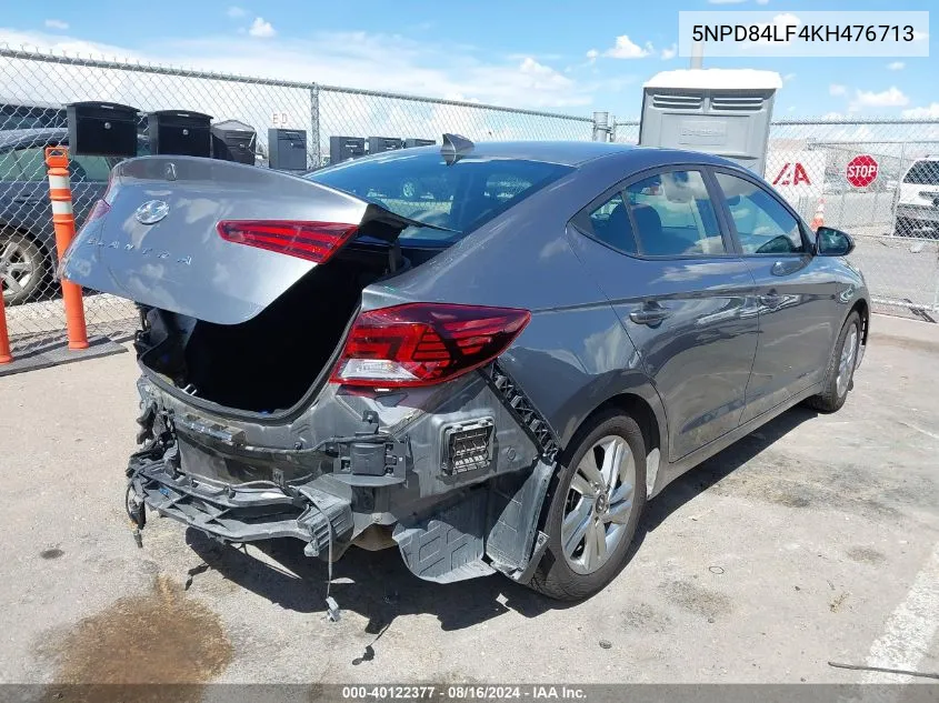 5NPD84LF4KH476713 2019 Hyundai Elantra Sel