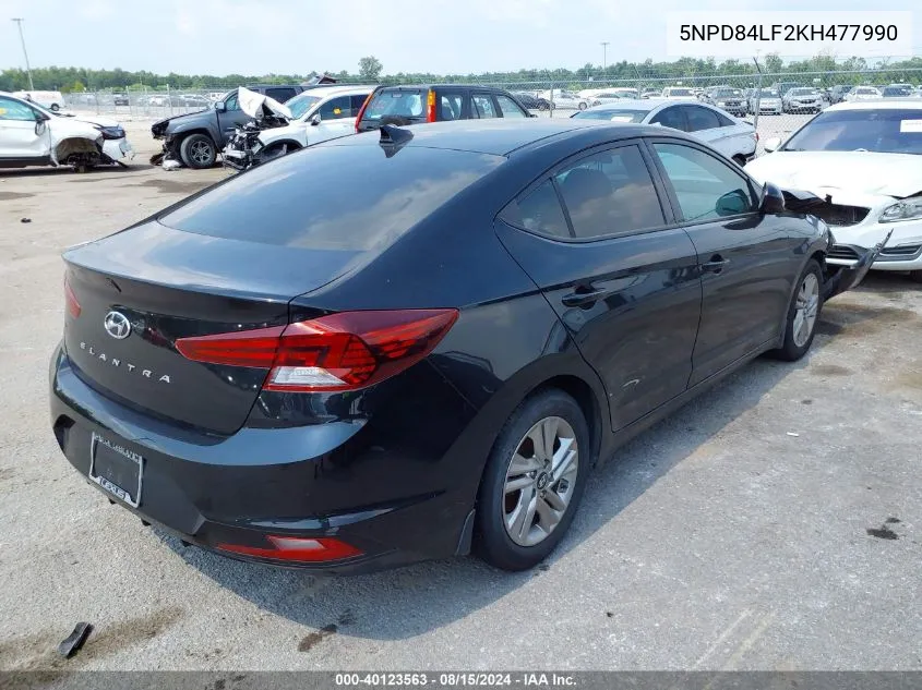 5NPD84LF2KH477990 2019 Hyundai Elantra Sel