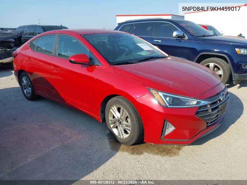 5NPD84LF9KH459017 2019 Hyundai Elantra Sel