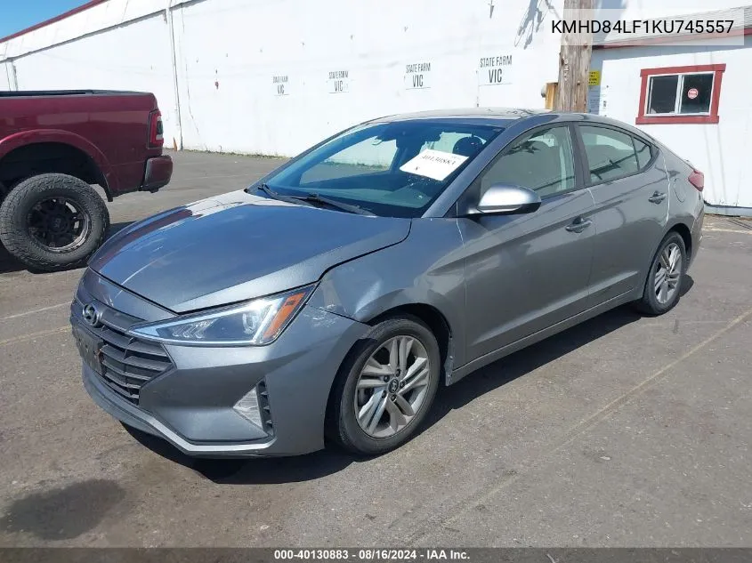 KMHD84LF1KU745557 2019 Hyundai Elantra Sel