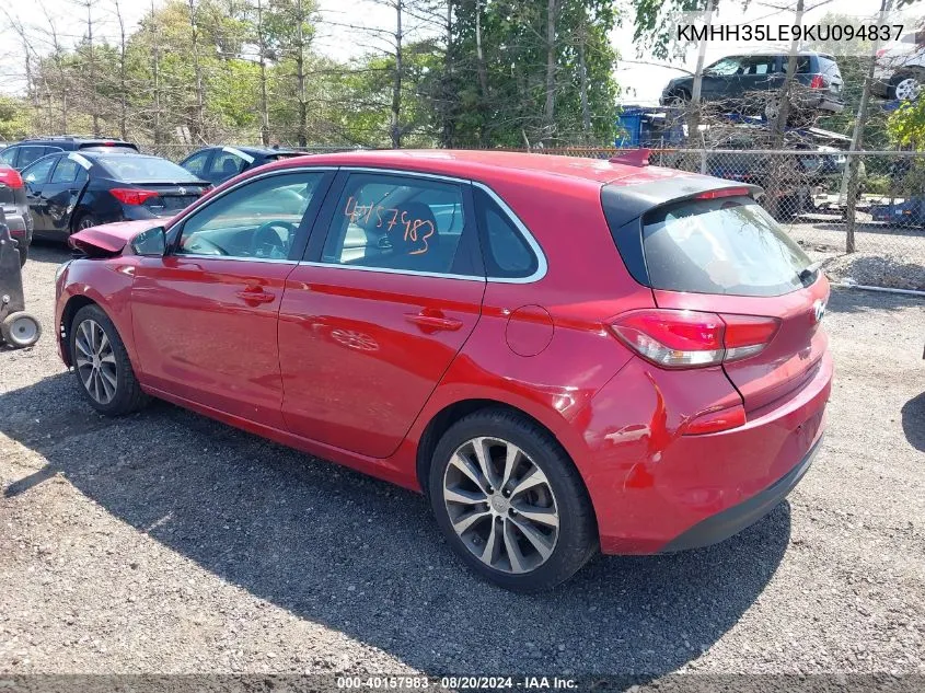 KMHH35LE9KU094837 2019 Hyundai Elantra Gt