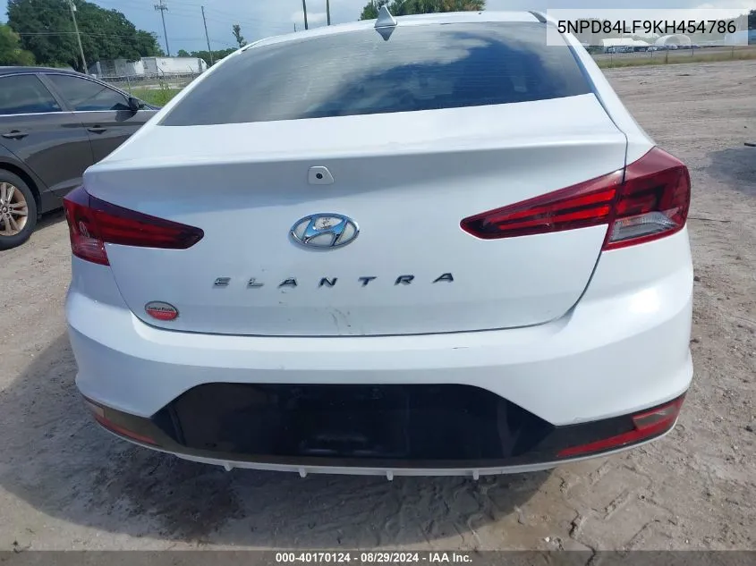 5NPD84LF9KH454786 2019 Hyundai Elantra Value Edition