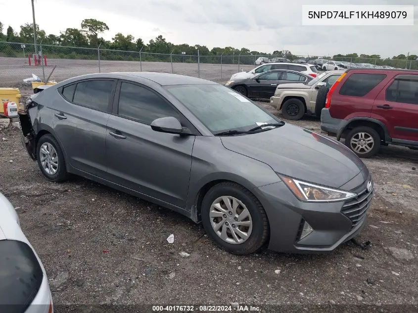 5NPD74LF1KH489079 2019 Hyundai Elantra Se