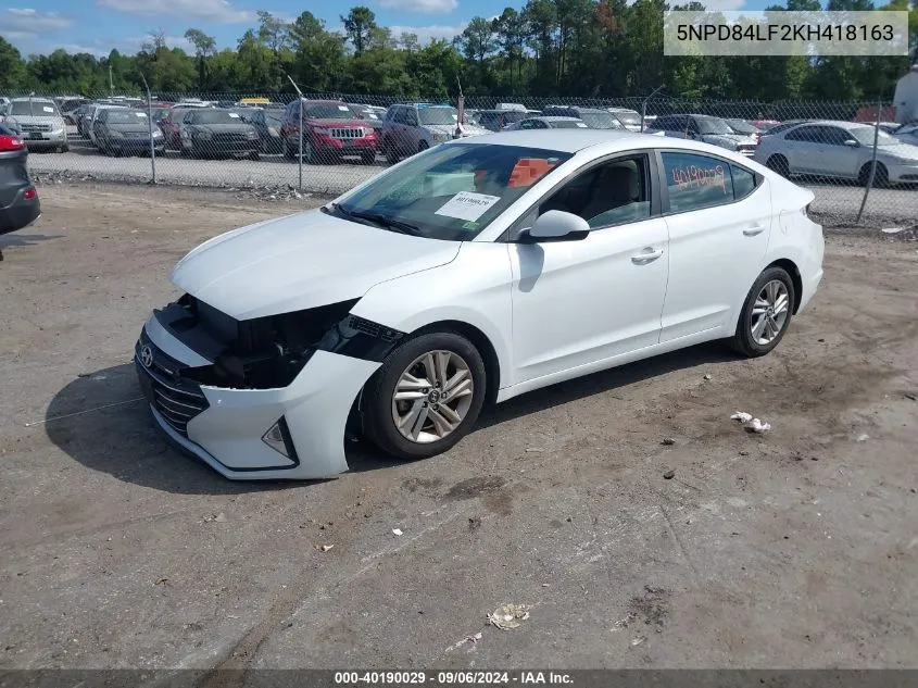 5NPD84LF2KH418163 2019 Hyundai Elantra Sel